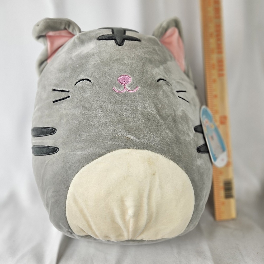 Squishmallows‎ 8-Inch Tally The Grey Cat NWT!!!!